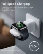 ESR Apple Watch Portable charger with fast charging experience