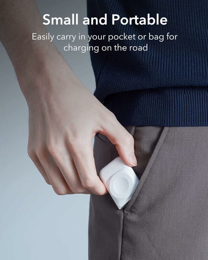 Portable apple watch charger with easily carrying benefits
